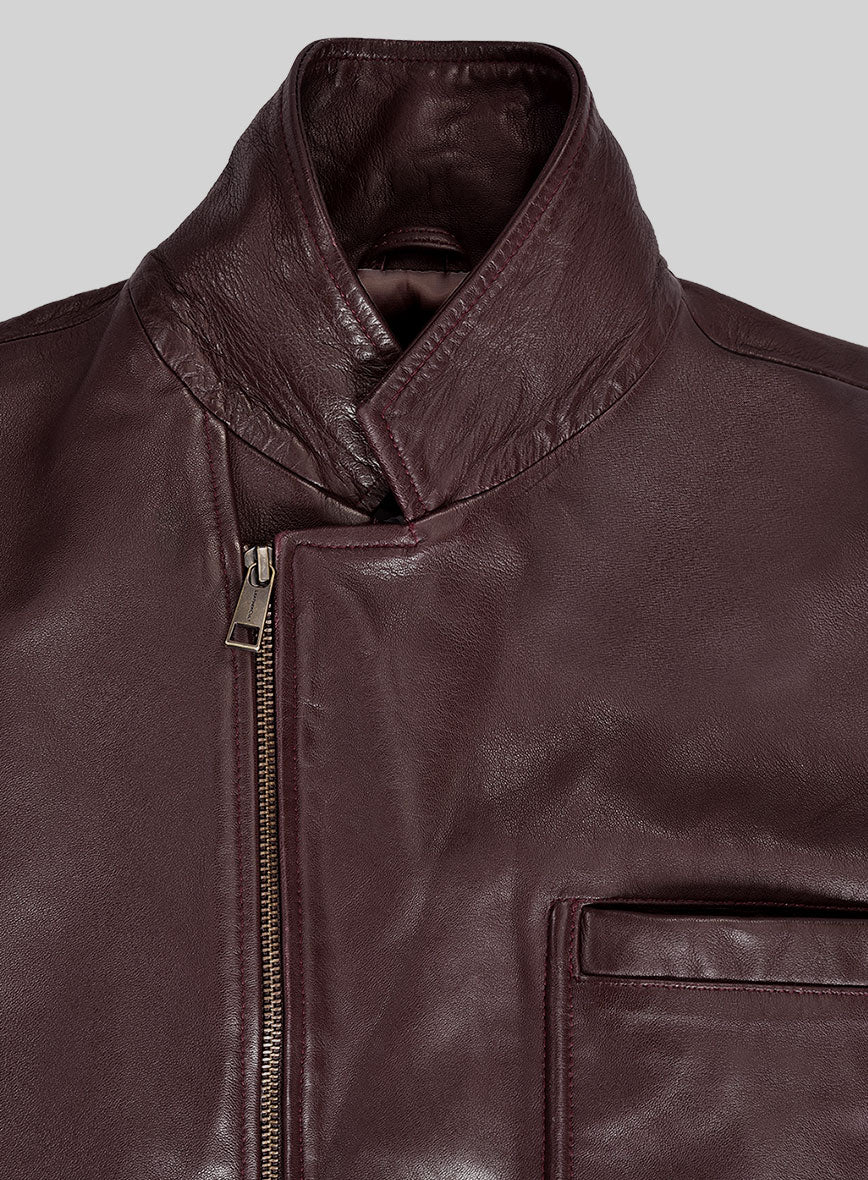 Robert Leather Blazer - StudioSuits