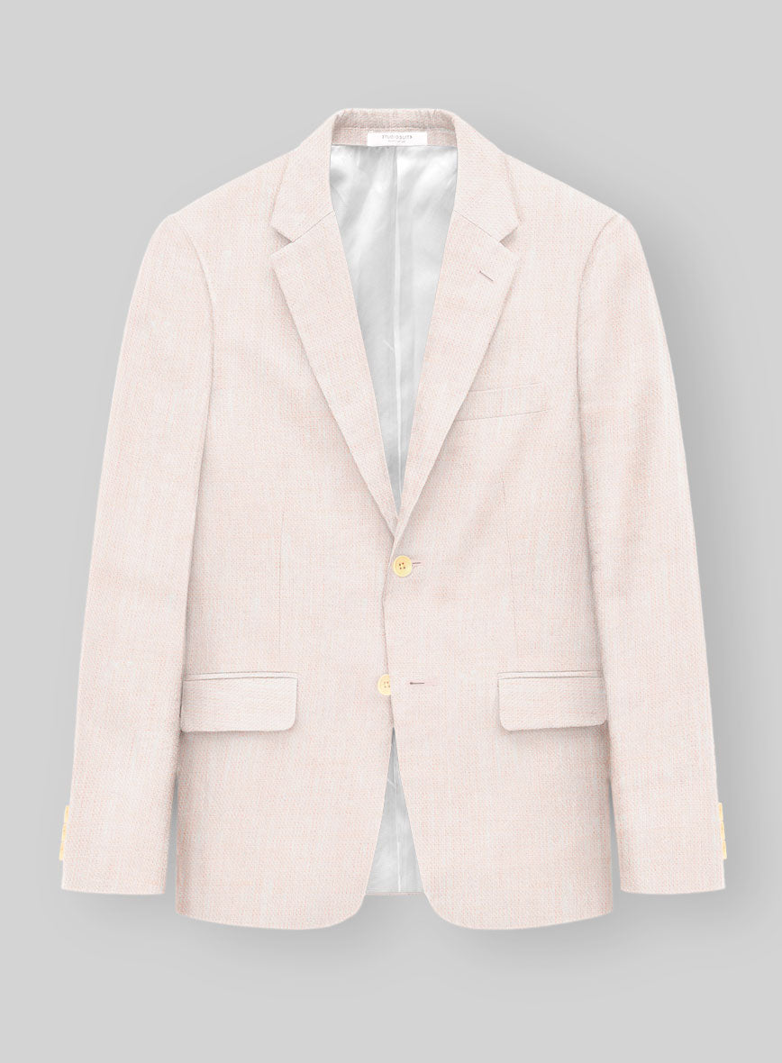 Roman Light Pink Linen Suit - StudioSuits