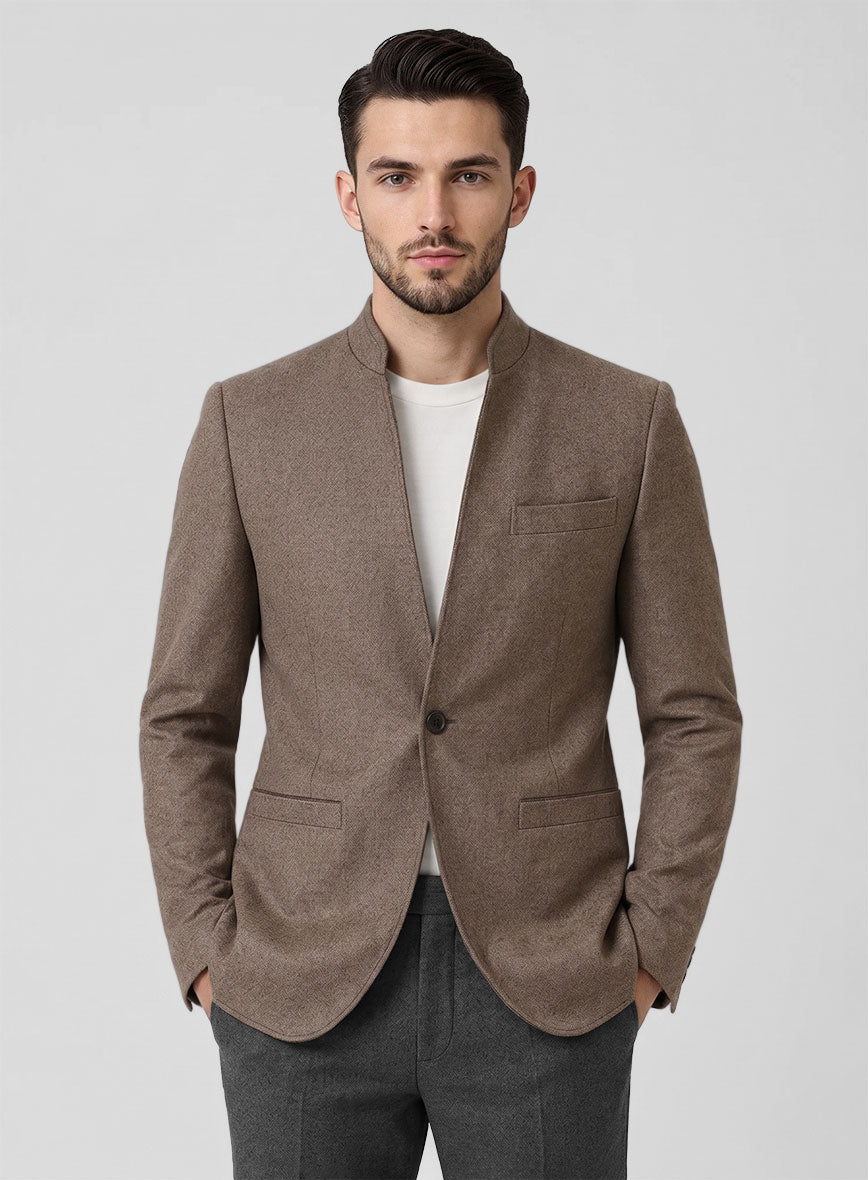 Roma Sports Jacket - Mandarin Collar - StudioSuits