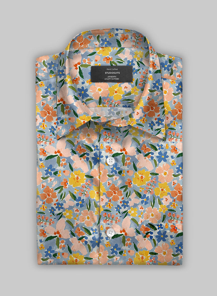 Roque Silk Cotton Shirt - StudioSuits