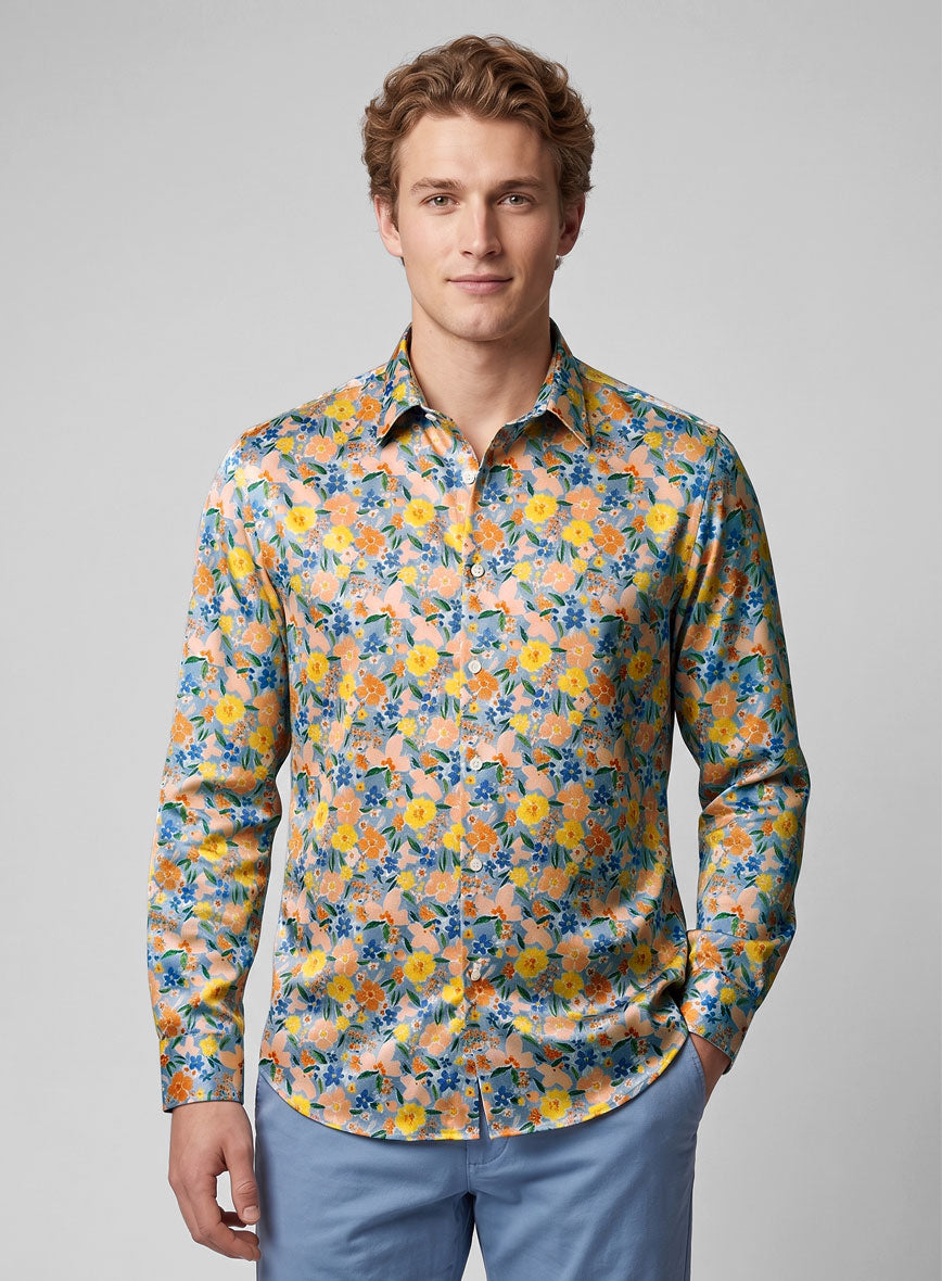 Roque Silk Cotton Shirt - StudioSuits