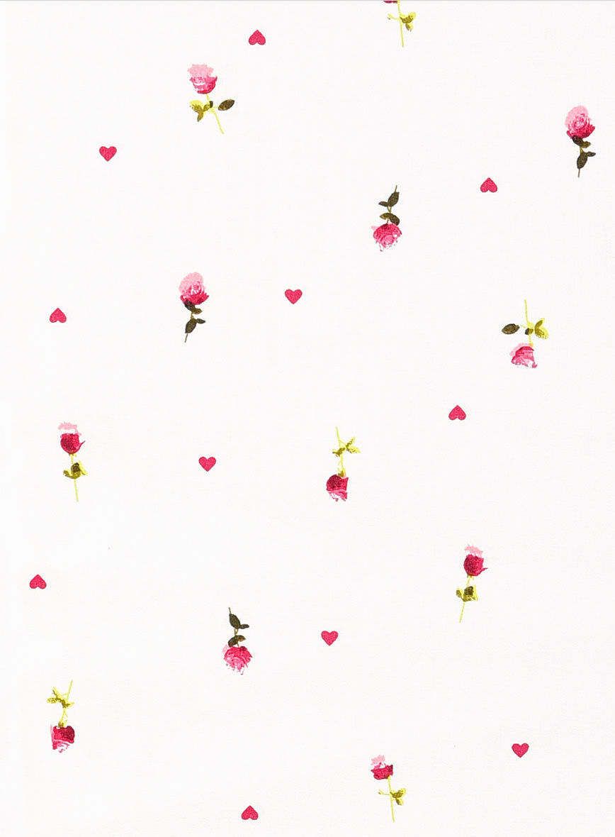 Rose Charm Cotton Shirt - StudioSuits