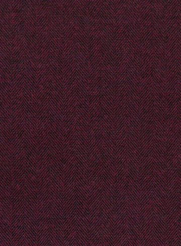 Rose Wine Herringbone Tweed Pants - StudioSuits