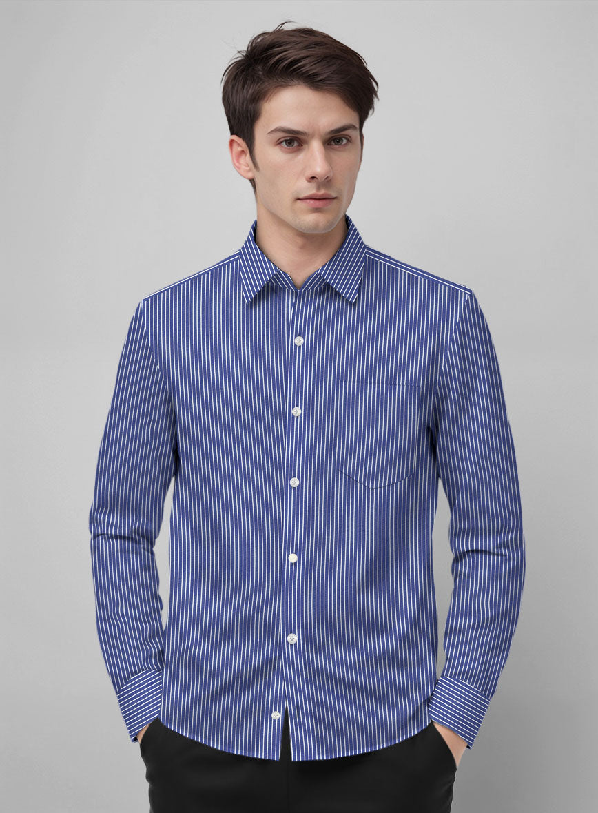 Royal Ascot Stripe Cotton Shirt