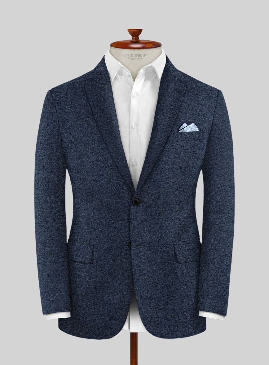 Royal Blue Cashmere Jacket - StudioSuits