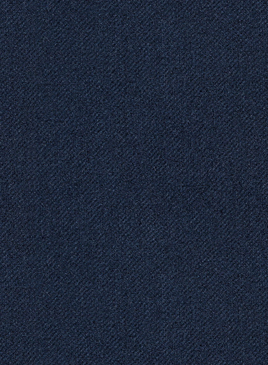Royal Blue Heavy Tweed Pants - StudioSuits