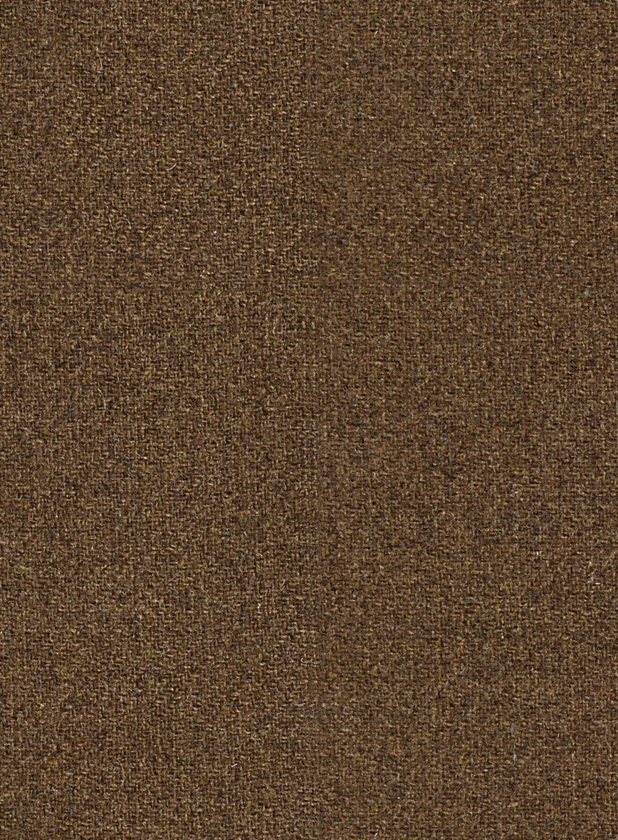Royal Brown Heavy Tweed Jacket - StudioSuits