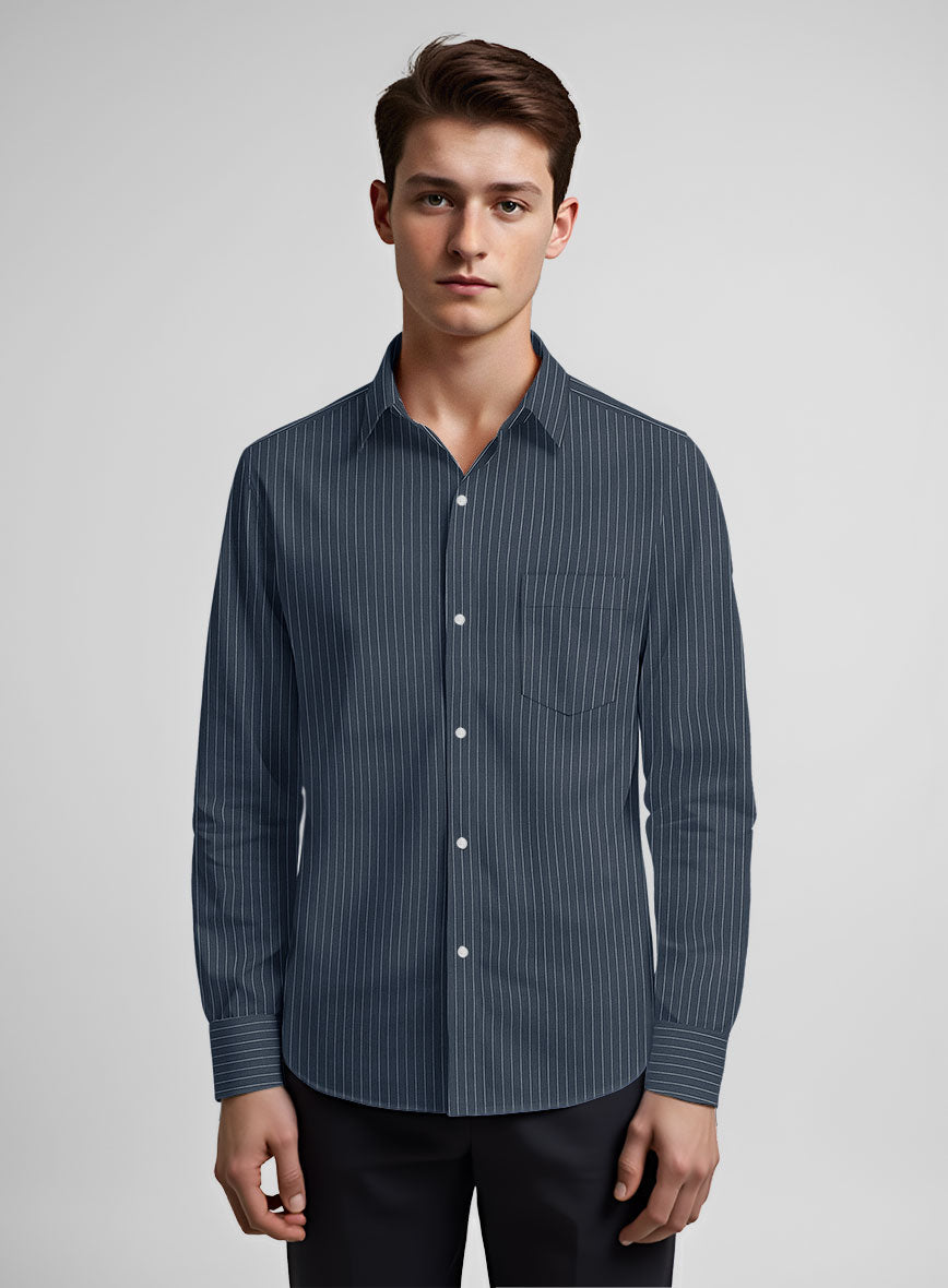 Royal Stride Organic Cotton Shirt - StudioSuits