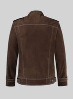 Rubber Soul Suede Leather Jacket - StudioSuits