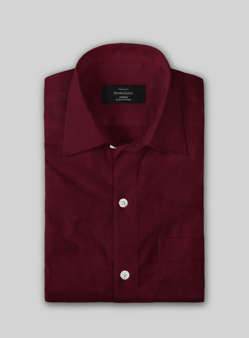 Ruby Crest Cotton Lycra Shirt - StudioSuits