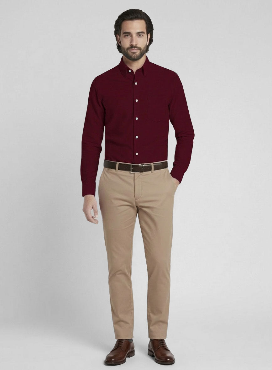 Ruby Crest Cotton Lycra Shirt - StudioSuits