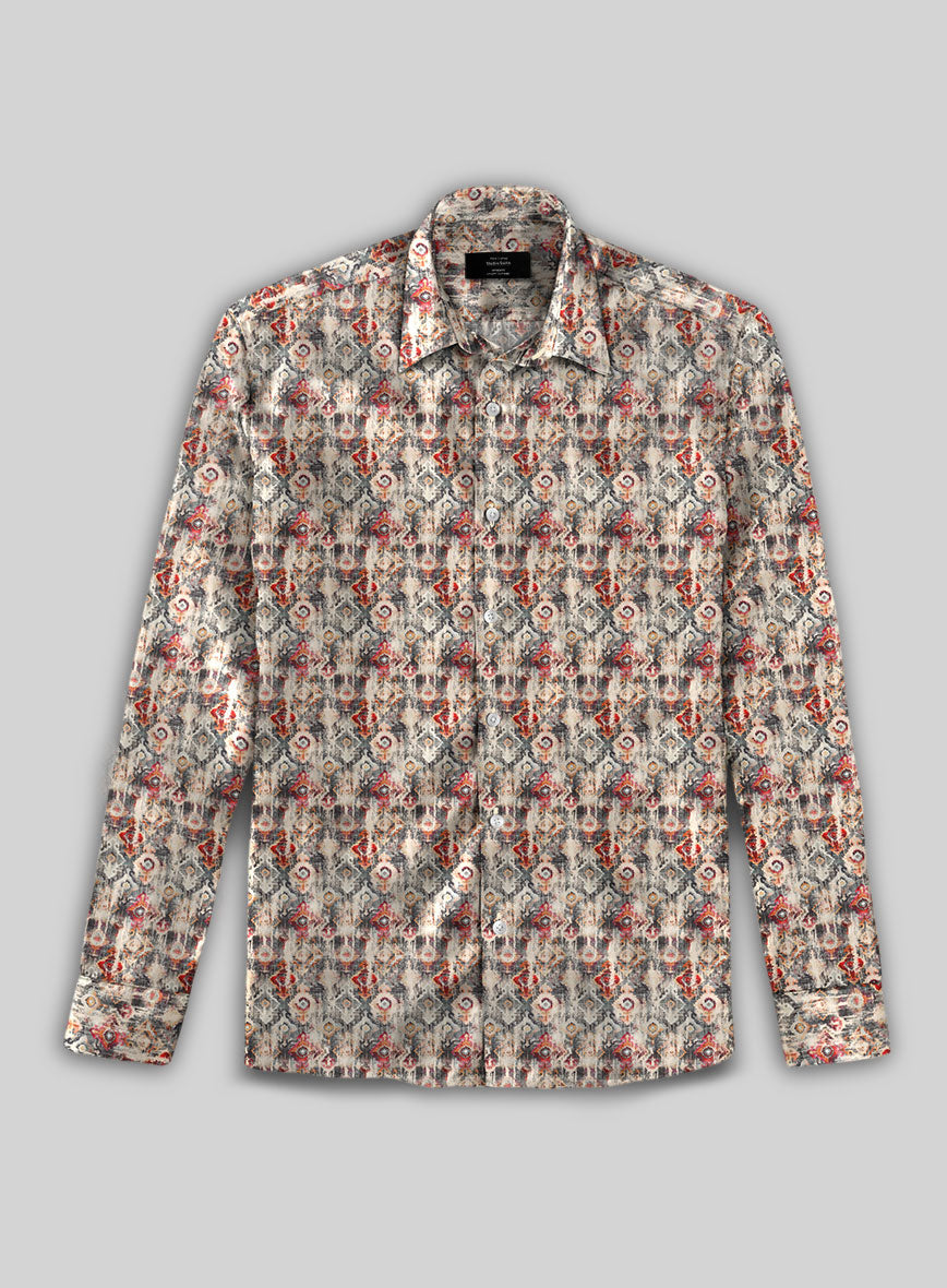 Ruggiero Silk Cotton Shirt - StudioSuits