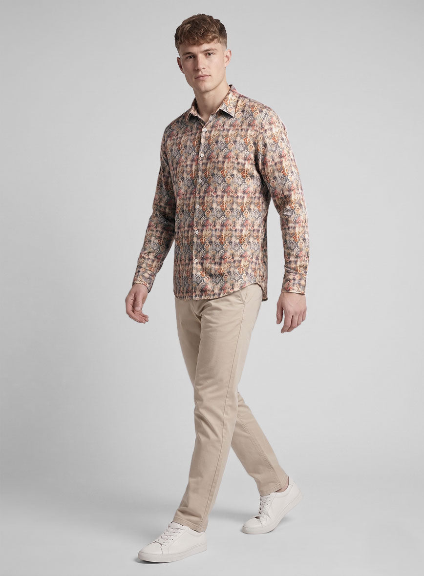 Ruggiero Silk Cotton Shirt - StudioSuits