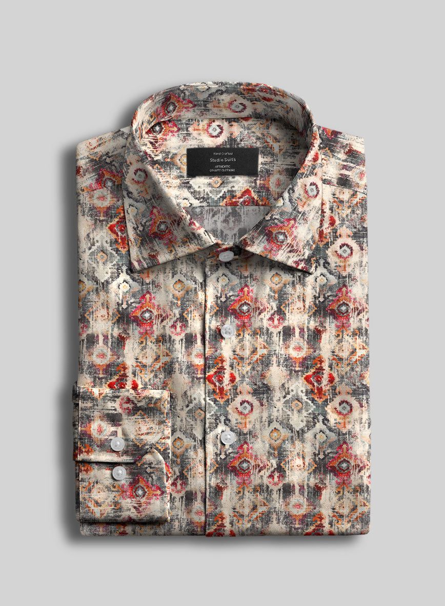 Ruggiero Silk Cotton Shirt - StudioSuits
