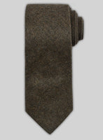 Tweed Tie - Rust Brown - StudioSuits