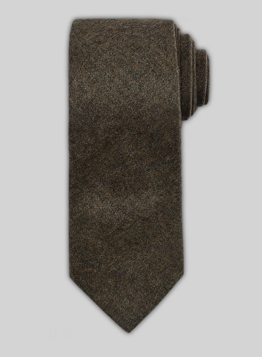 Tweed Tie - Rust Brown - StudioSuits