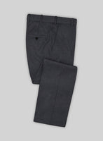 Scabal Sapphire Gray Wool Pants - StudioSuits