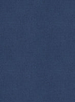 Safari Royal Blue Cotton Linen Pants - StudioSuits