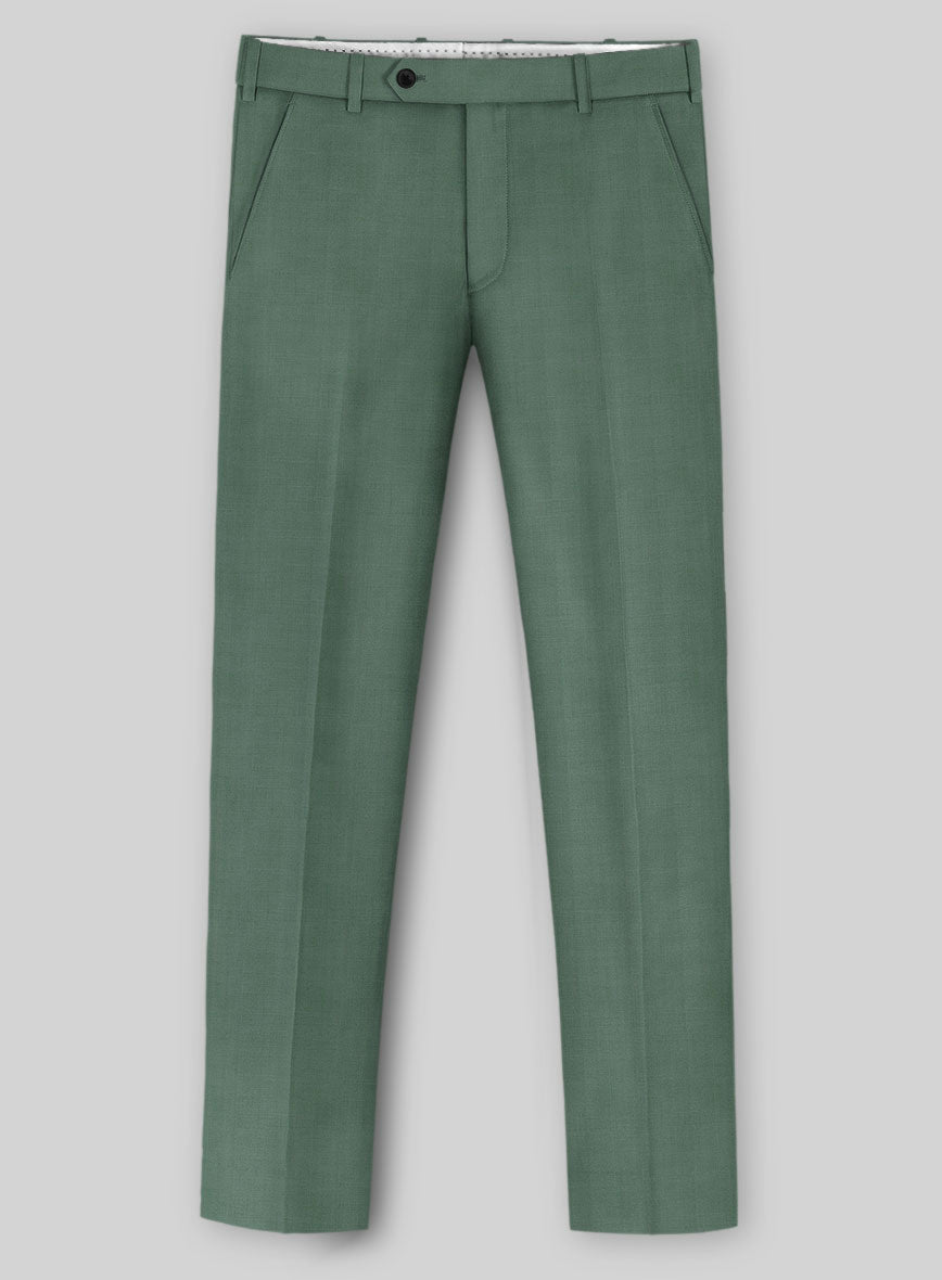 Sage Green Double Breasted Suit - StudioSuits