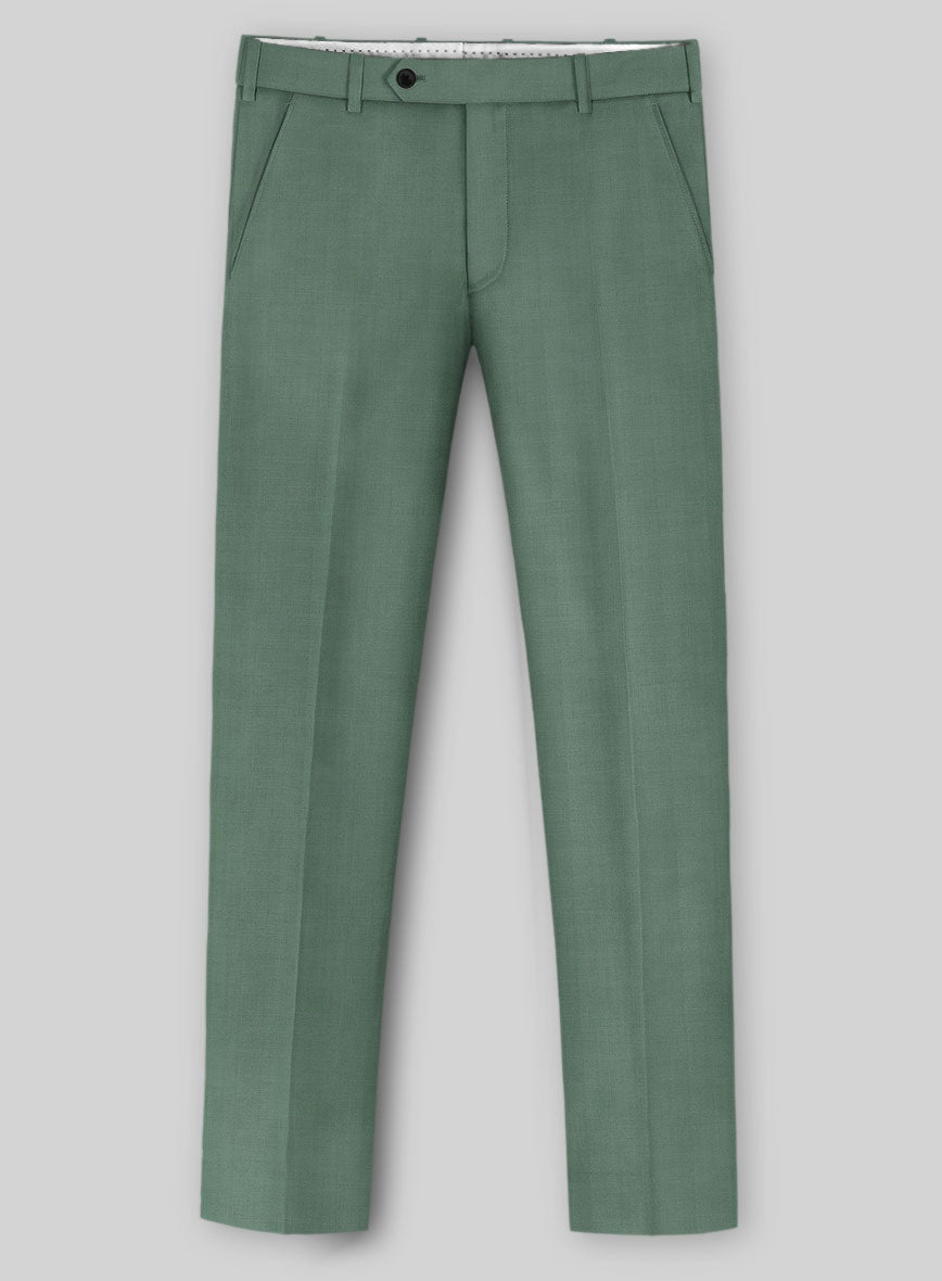 Sage Green Double Breasted Suit - StudioSuits