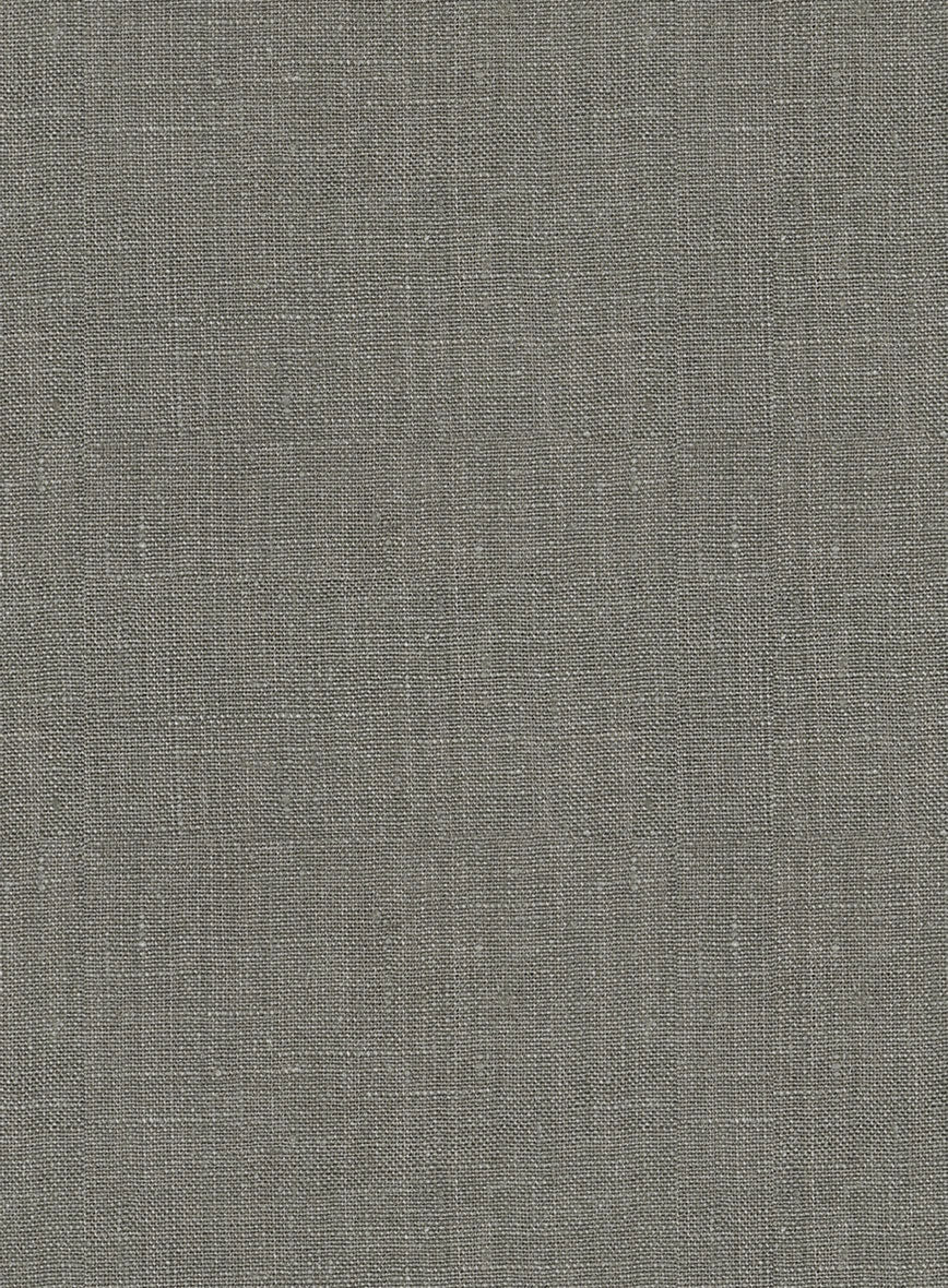 Sage Green Linen Cargo Pants - StudioSuits