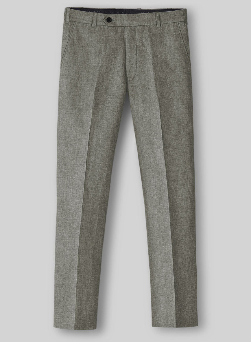 Sage Green Linen Pants - StudioSuits