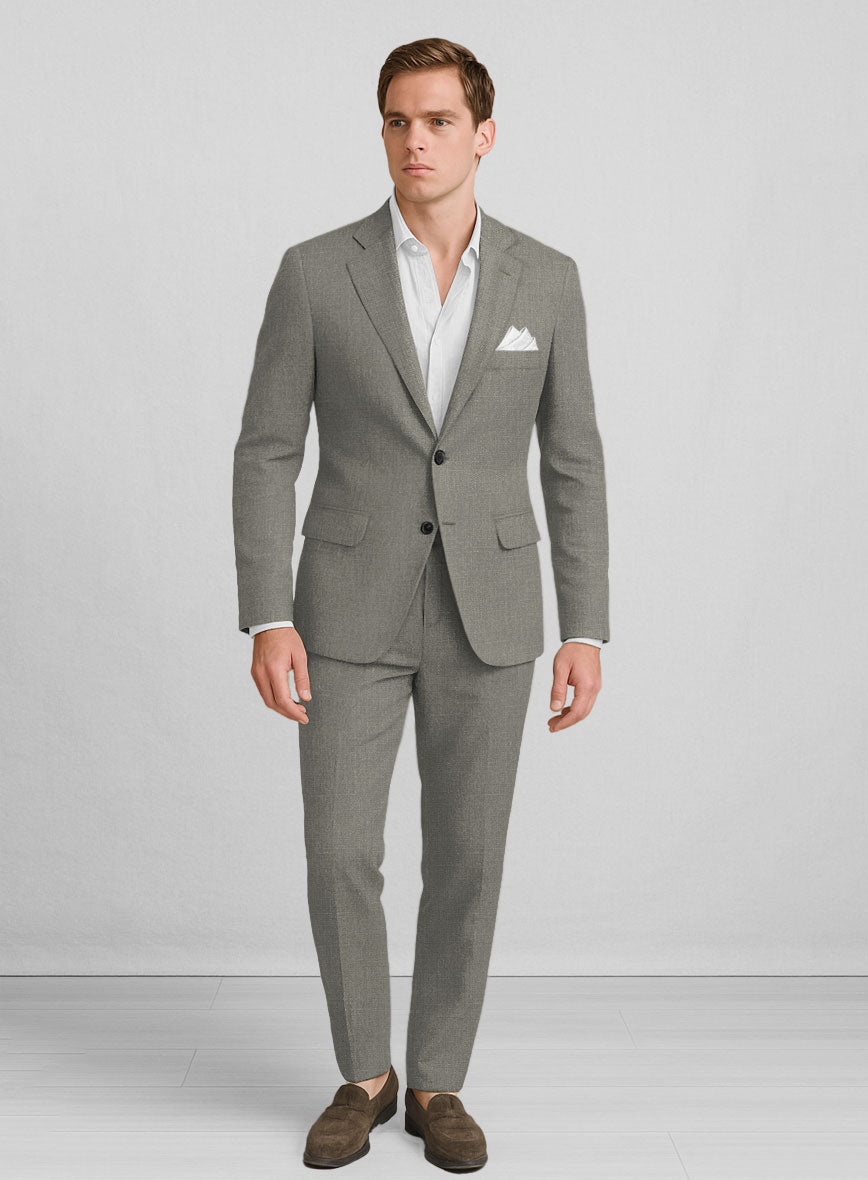 Sage Green Linen Suit - StudioSuits