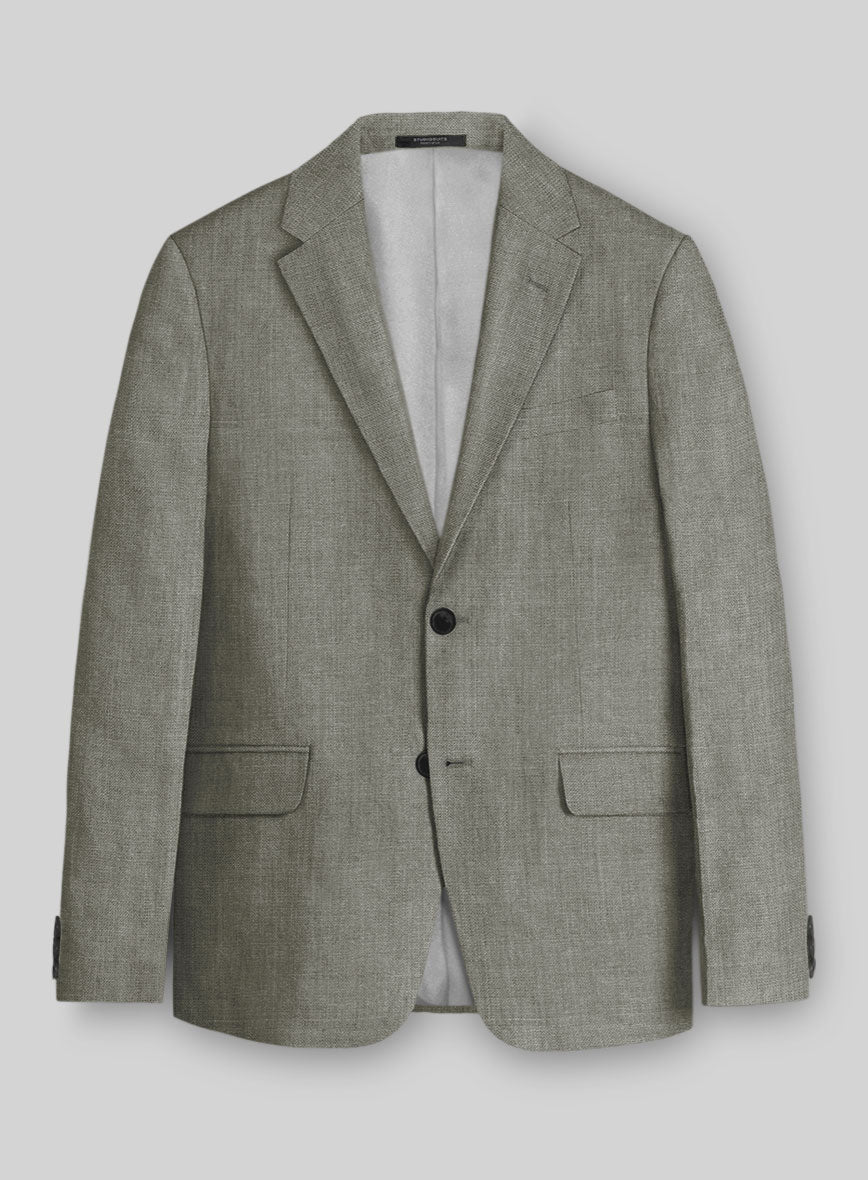 Sage Green Linen Suit - StudioSuits