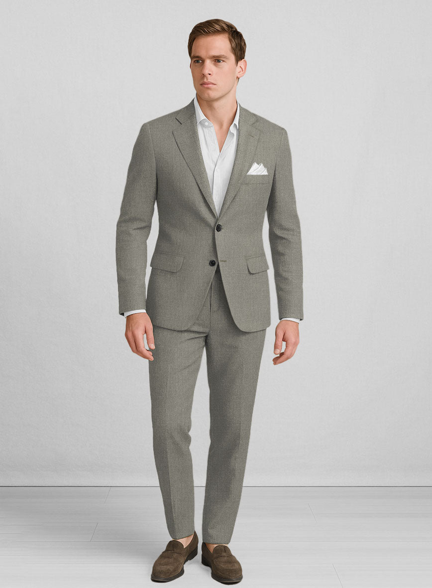 Sage Green Linen Suit - StudioSuits