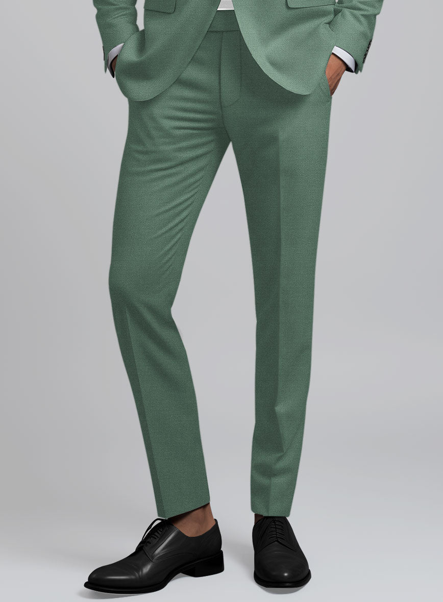 Sage Green Tuxedo Suit - StudioSuits