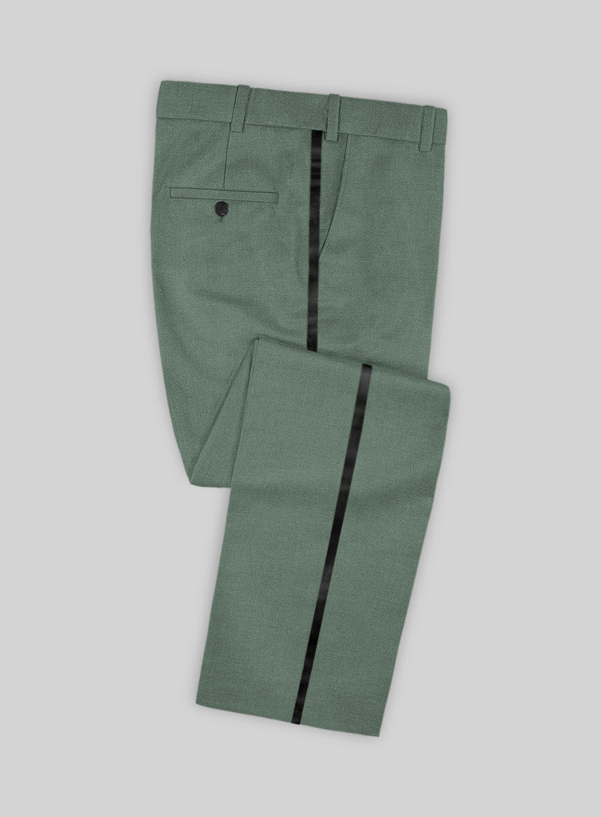Sage Green Tuxedo Suit - StudioSuits