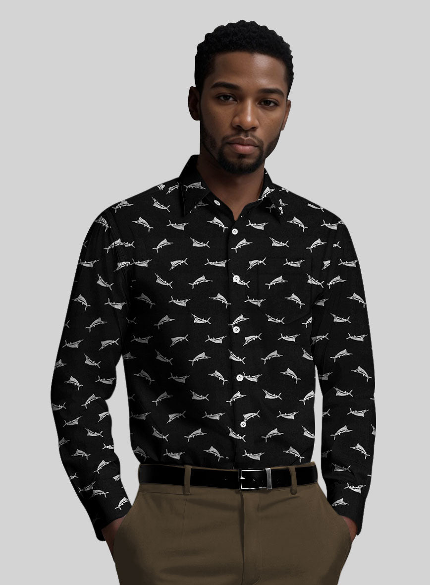 Sailfish Cotton Lycra Shirt - StudioSuits