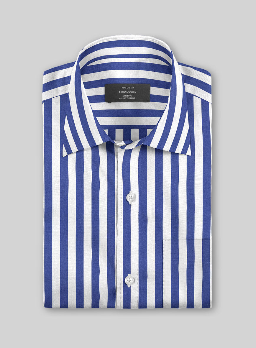 Sailor Stripe Organic Cotton Shirt - StudioSuits