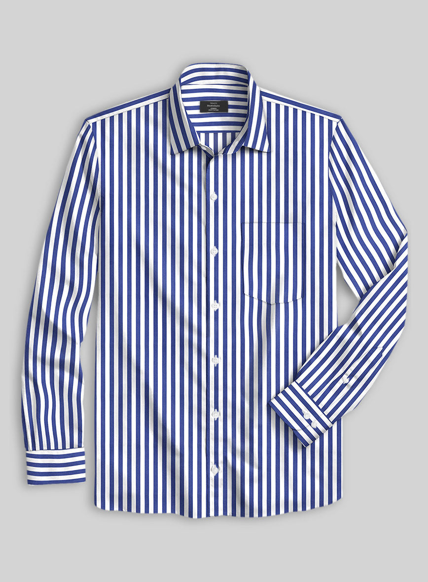 Sailor Stripe Organic Cotton Shirt - StudioSuits