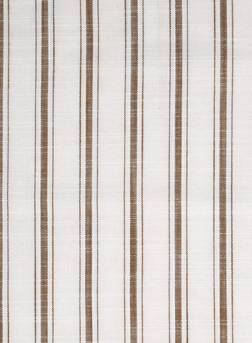 Sandbar Stripe Cotton Shirt - StudioSuits
