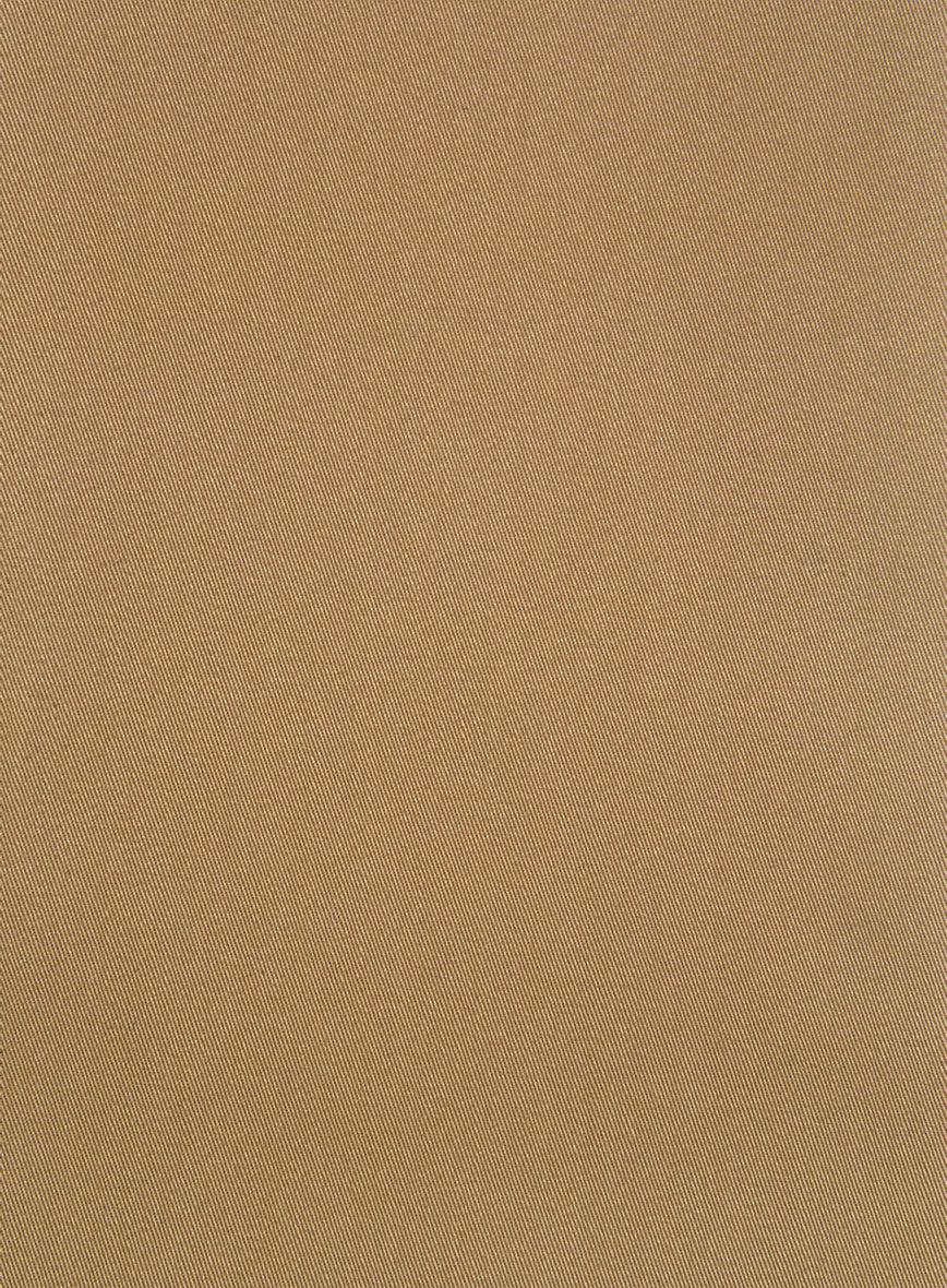 Tan Napoli Stretch Light Weight Cotton Pants - StudioSuits