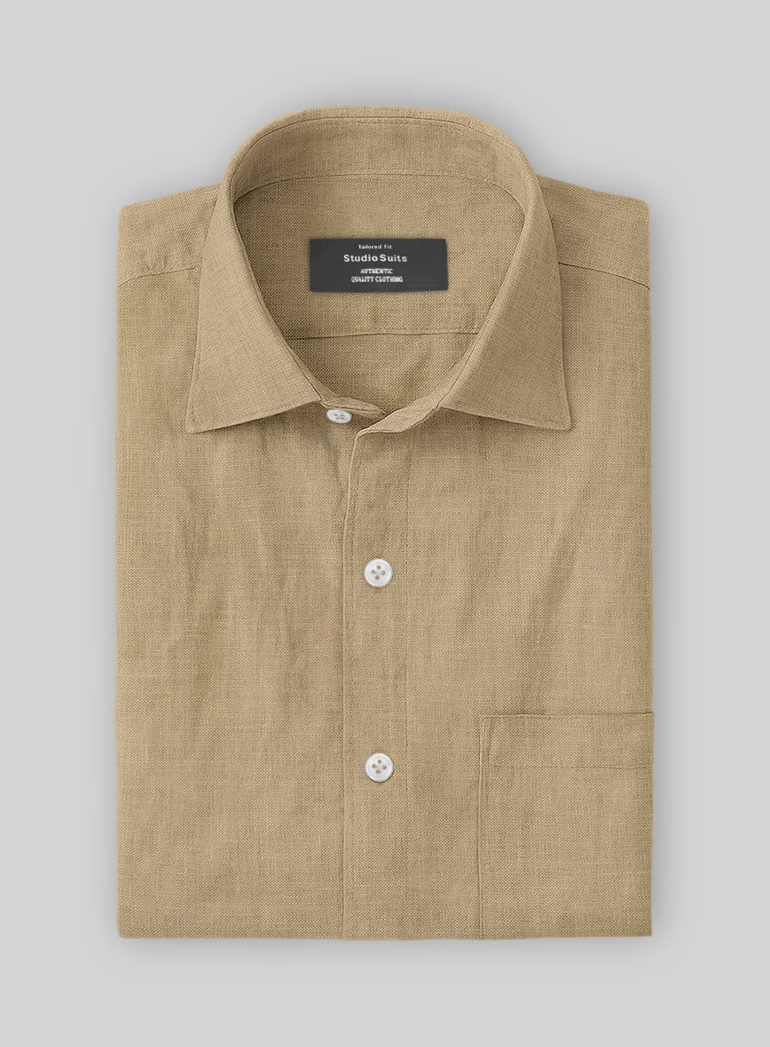 Sandy Grove Pure Linen Shirt - StudioSuits