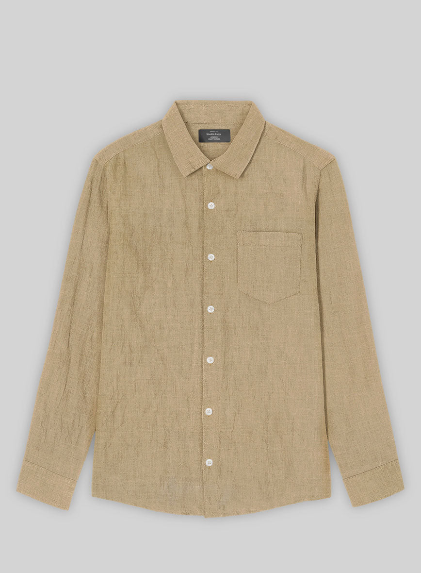 Sandy Grove Pure Linen Shirt - StudioSuits