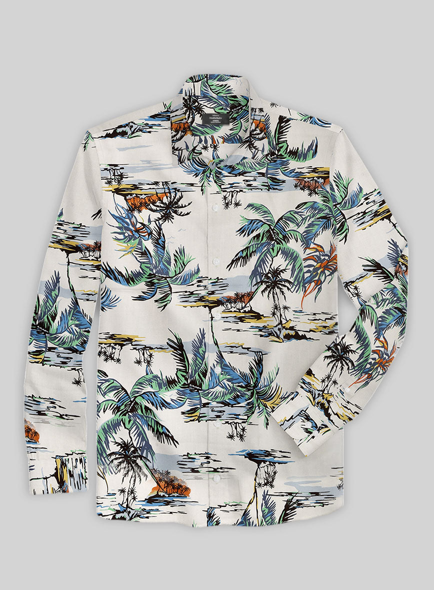 Sandy Shores Cotton Shirt - StudioSuits