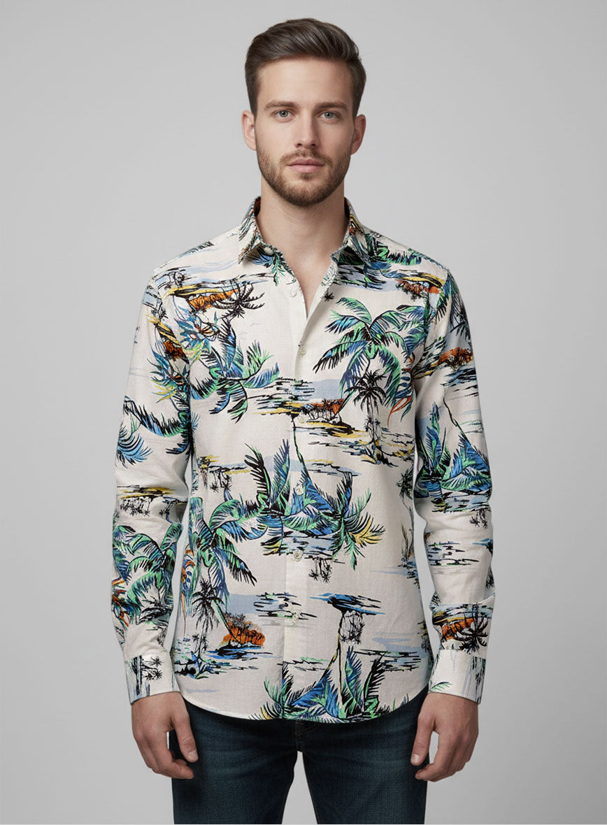 Sandy Shores Cotton Shirt - StudioSuits