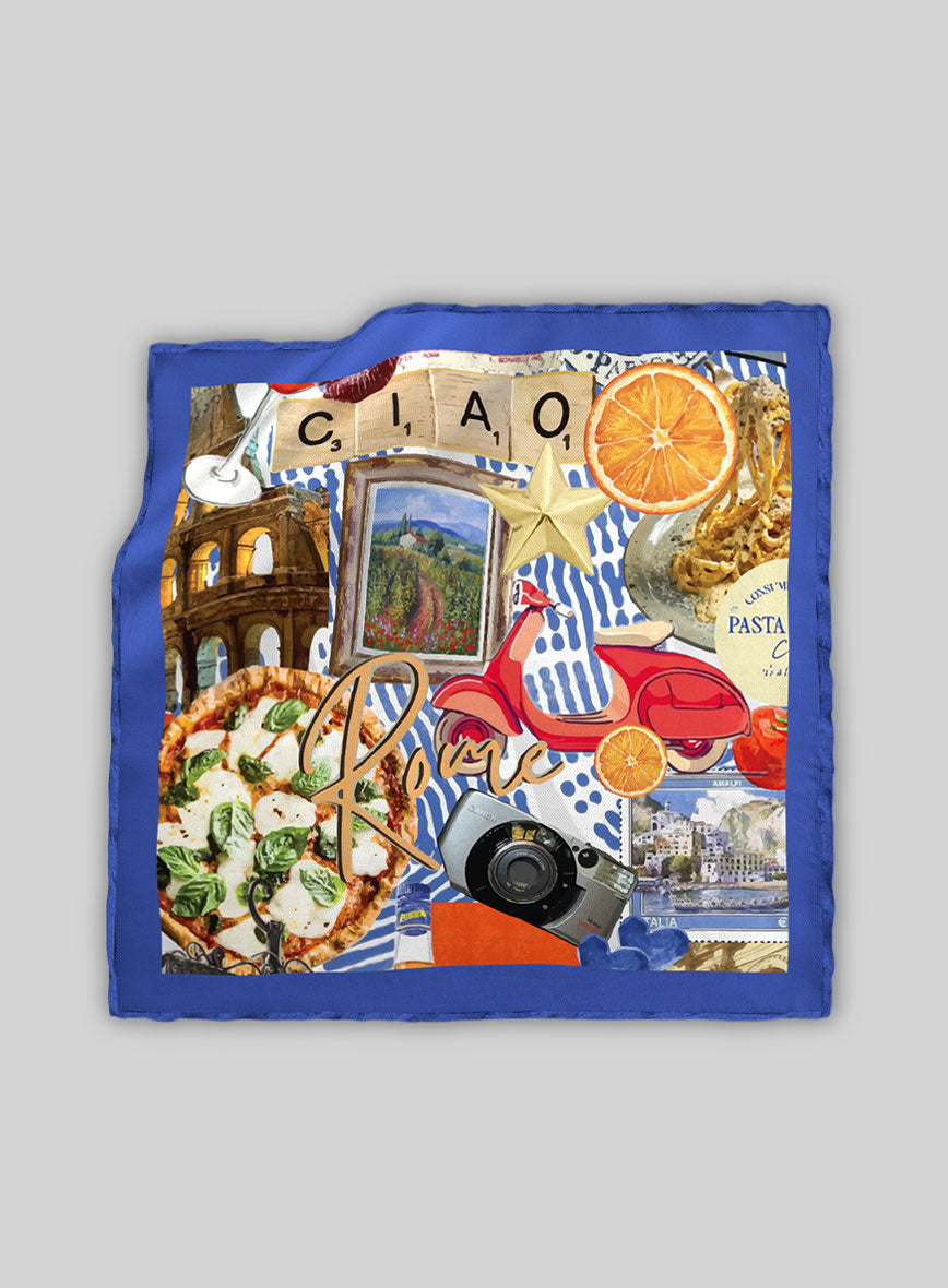 Sapori Silk Pocket Square - StudioSuits