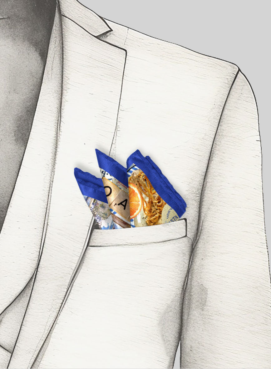 Sapori Silk Pocket Square - StudioSuits