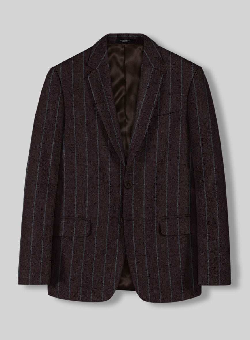 Sartori Fulgencia Dark Wine Soft Tweed Suit - StudioSuits