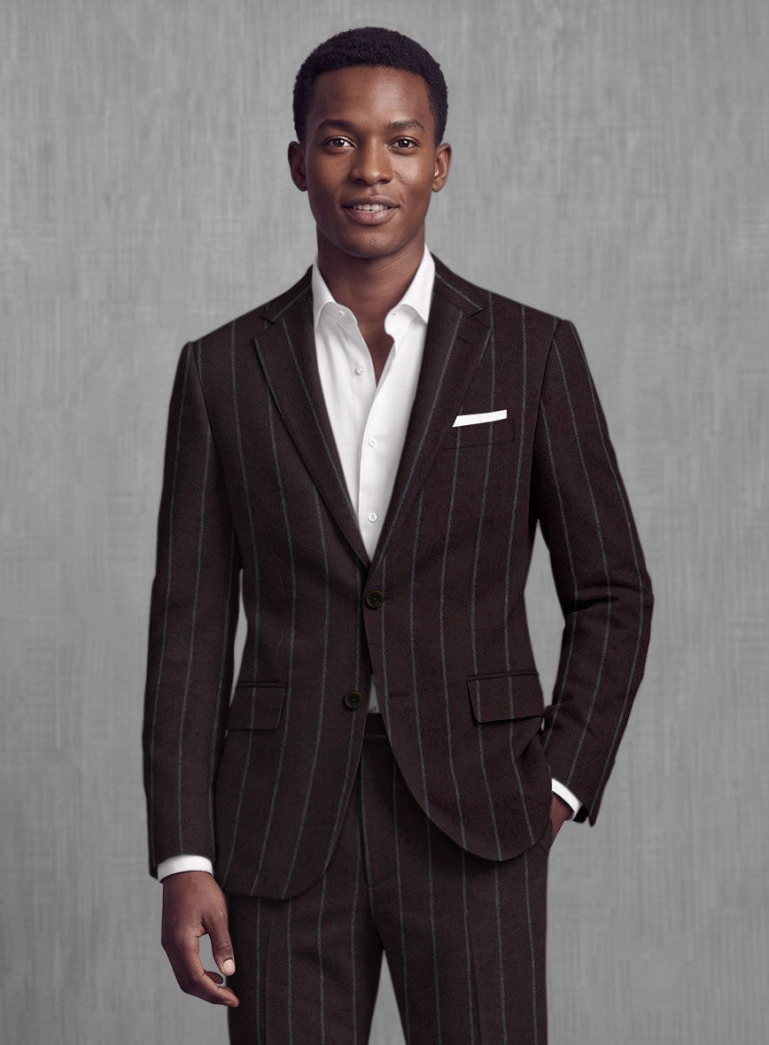 Sartori Fulgencia Dark Wine Soft Tweed Suit - StudioSuits