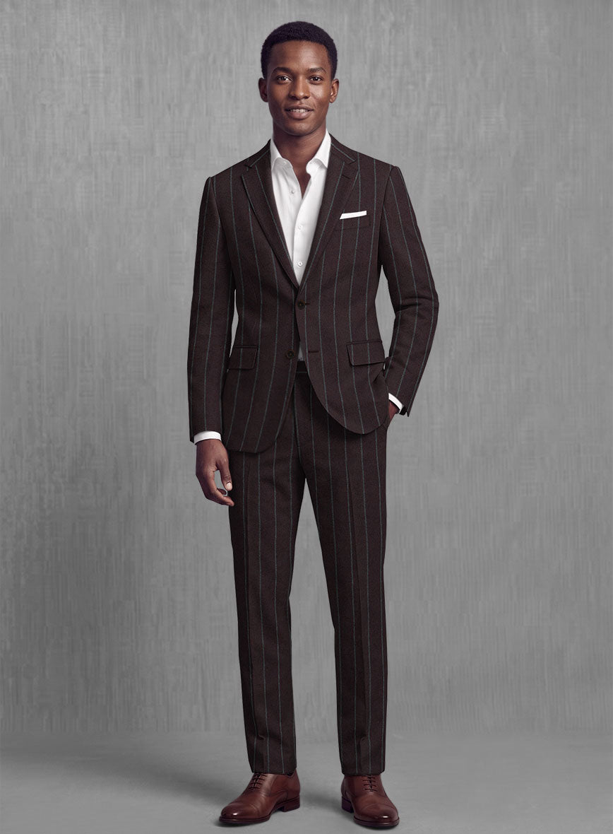 Sartori Fulgencia Dark Wine Soft Tweed Suit - StudioSuits