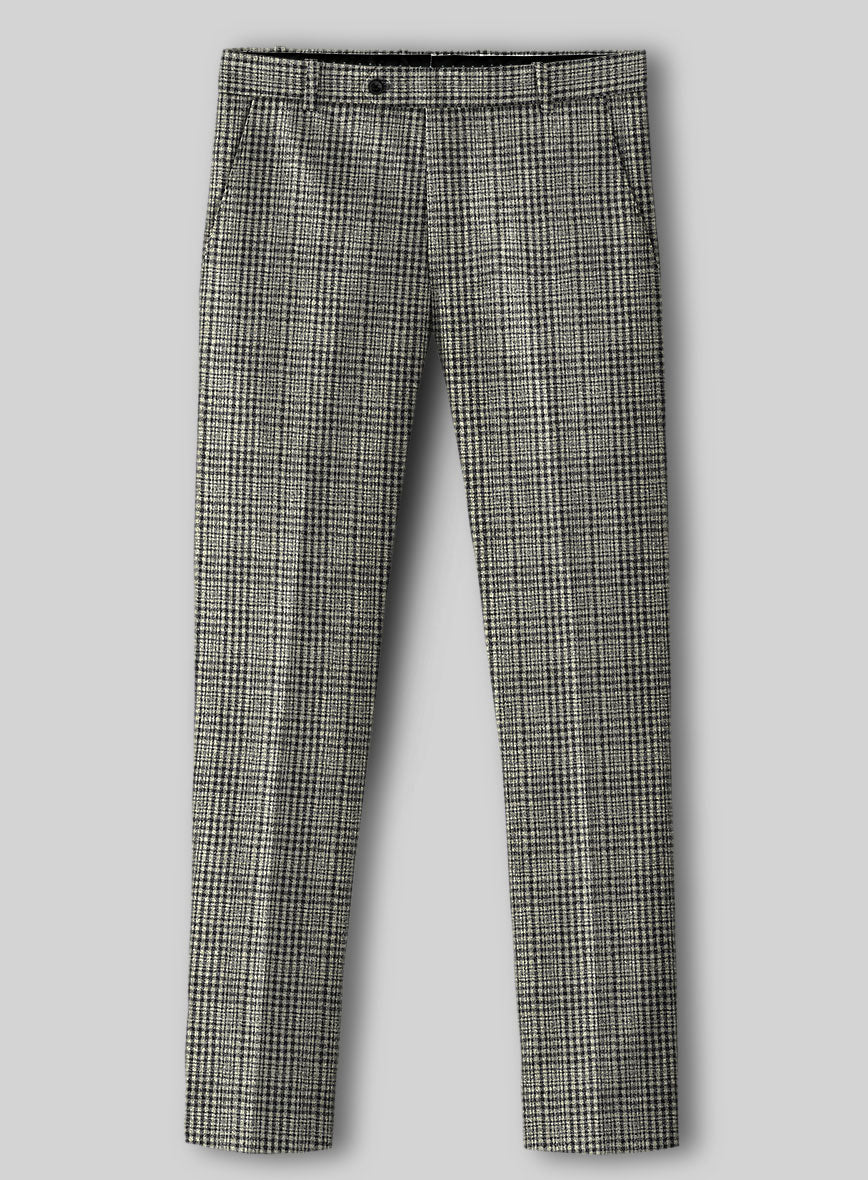 Sartori Spartaco Black Check Soft Tweed Suit - StudioSuits