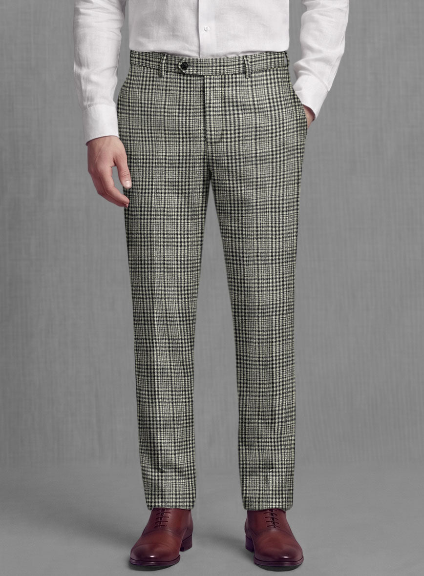 Sartori Spartaco Black Check Soft Tweed Suit - StudioSuits