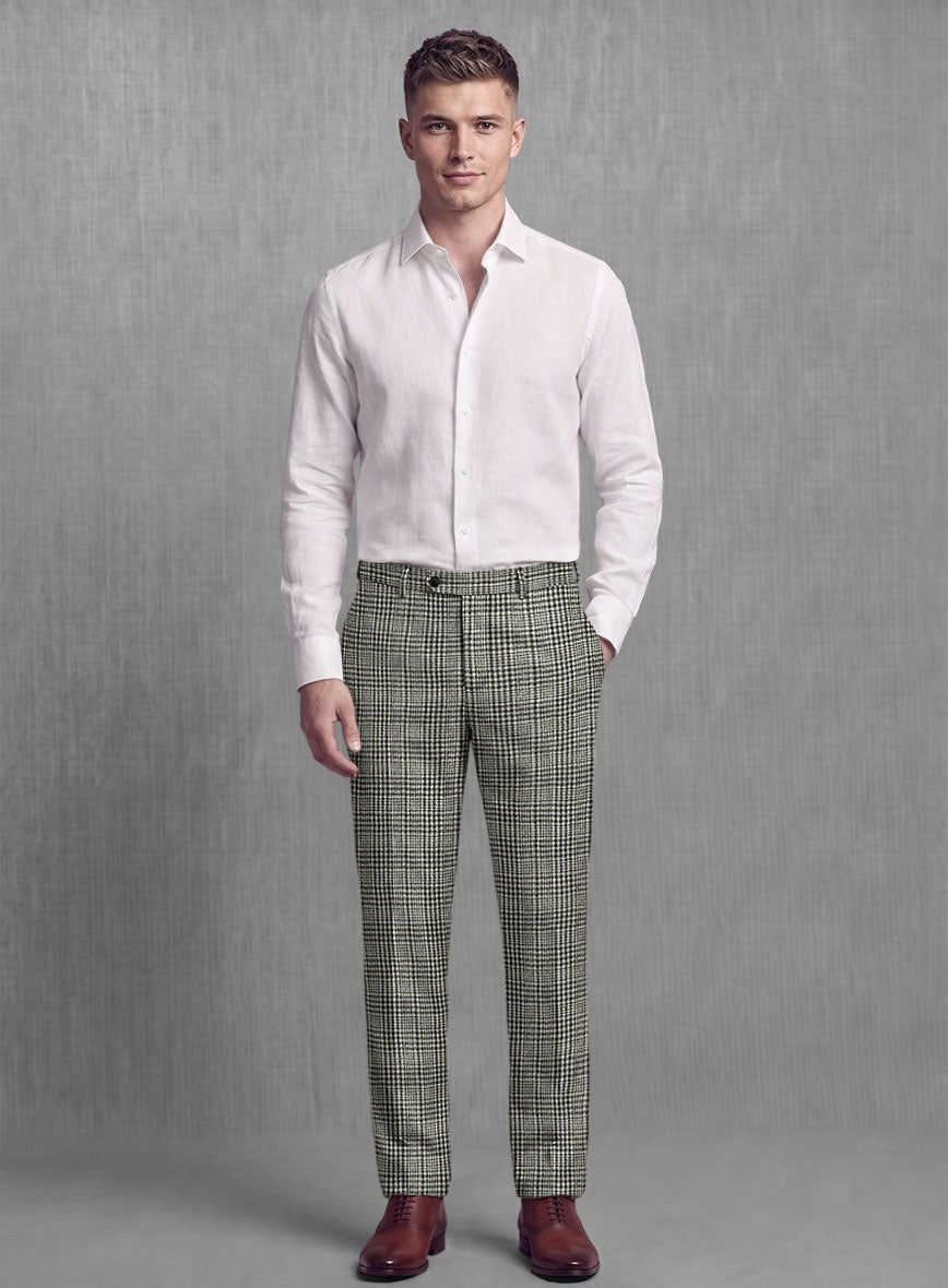 Sartori Spartaco Black Check Soft Tweed Suit - StudioSuits