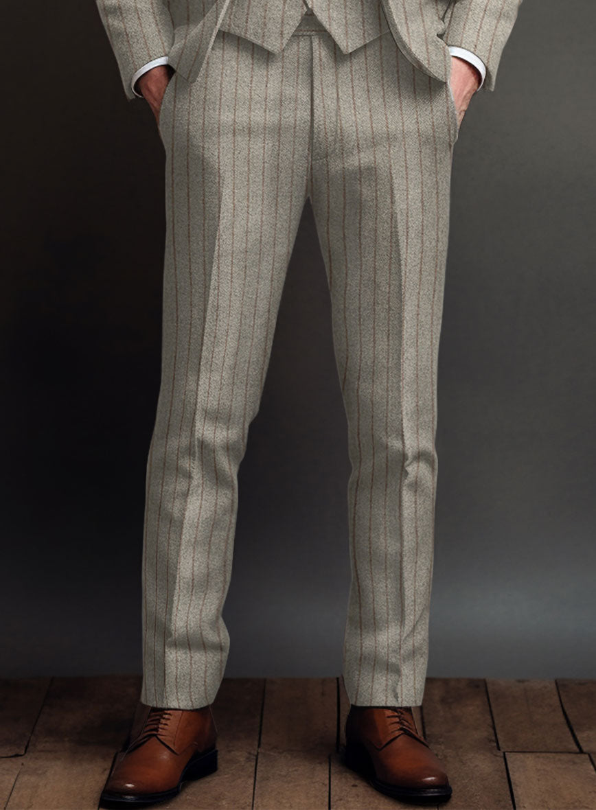 Sartori Gema Beige Soft Tweed Suit - StudioSuits
