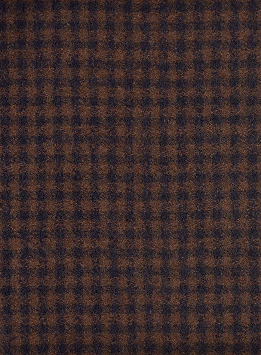 Sartori Petronila Brown Check Soft Tweed Jacket - StudioSuits